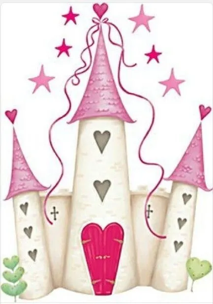 Castillo de princesas | Dibujos para camisetas | Pinterest