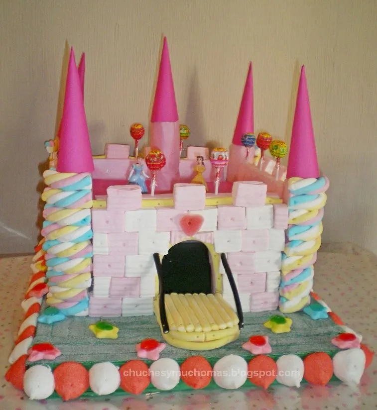 Como hacer un castillo de princesas Disney - Imagui
