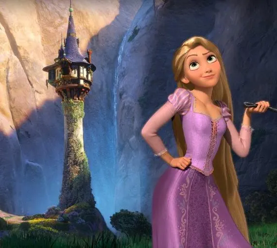 Castillo de rapunzel enredados - Imagui