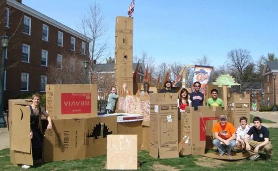Castillos con Cajas de Cartón | Manualidades Infantiles Castillos con Cajas de Cartón | Manualidades Infantiles