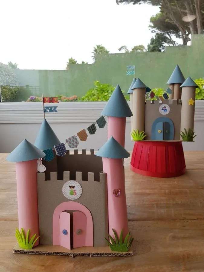 Cómo hacer castillos de cartón • Celebra con Ana