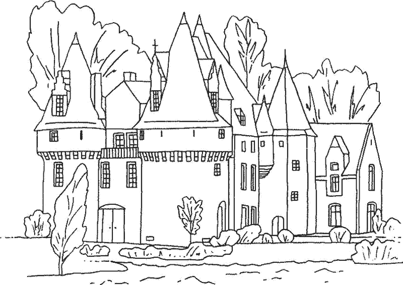 Mi barrio para colorear - Imagui