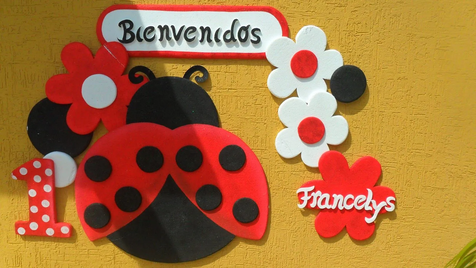 Moldes de la vaquita de San Antonio goma eva - Imagui