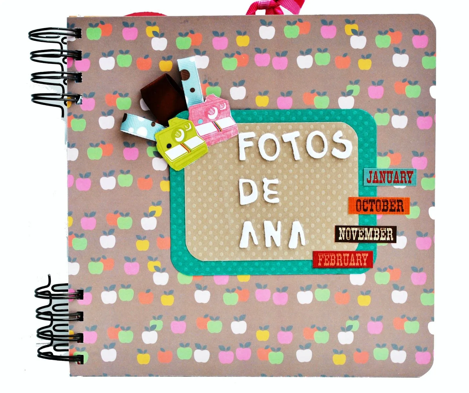Catalina Lunares Scrapbooking: Álbum de fotos scrapbooking ... Catalina Lunares Scrapbooking: Álbum de fotos scrapbooking ...