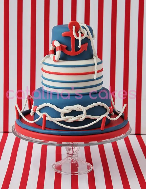 Catalina y Sacarina: Navy Cake: "Tarta Nerea" Catalina y Sacarina: Navy Cake: "Tarta Nerea"