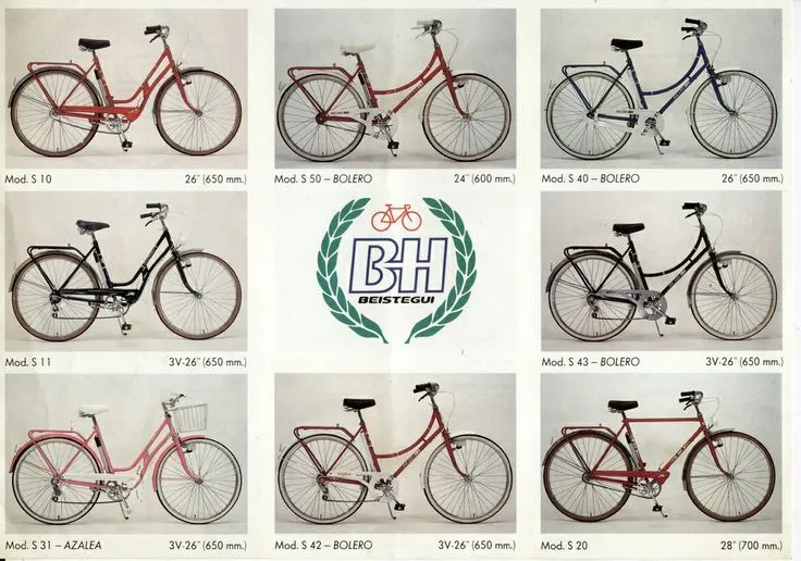 Catálogo de bicicletas Beistegui Hermanos, de los años 80. | Bicis ...