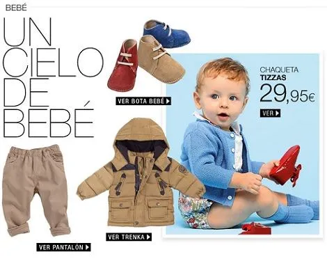 Catálogo de ropa de El Corte Inglés niños otoño invierno 2013 2014