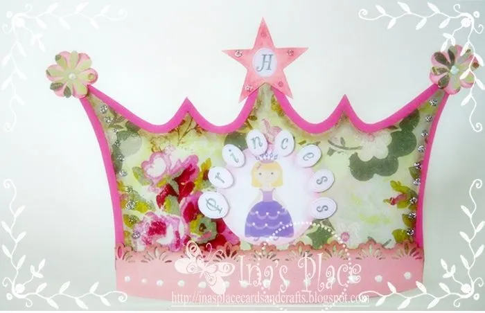 Catálogo Ina's Place Cards &amp; Crafts: Invitación Cumpleaños Niña ...
