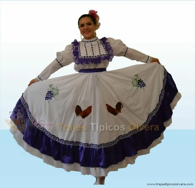 Catálogo de trajes tipicos de México