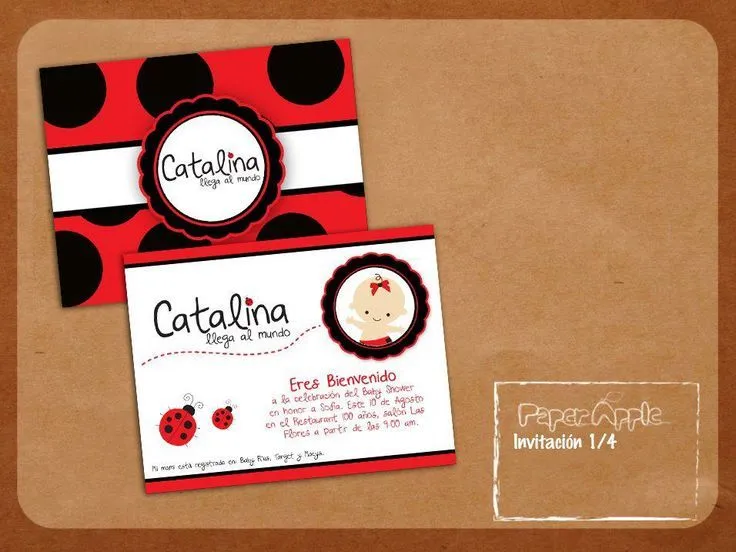Catarina. Baby Shower Niña | Invitaciones para días especiales ... Catarina. Baby Shower Niña | Invitaciones para días especiales ...