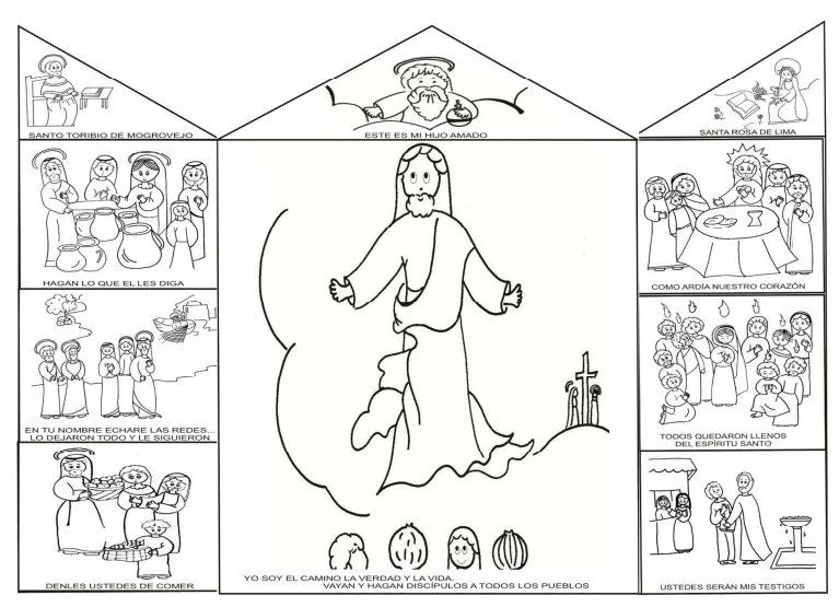 Catequesis para niños dibujos para colorear - Imagui Catequesis para niños dibujos para colorear - Imagui