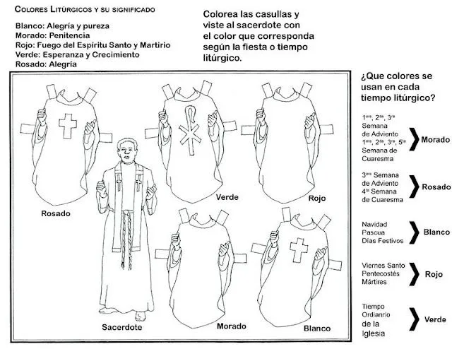 La Catequesis: Conocemos la vestimenta de un sacerdote La Catequesis: Conocemos la vestimenta de un sacerdote
