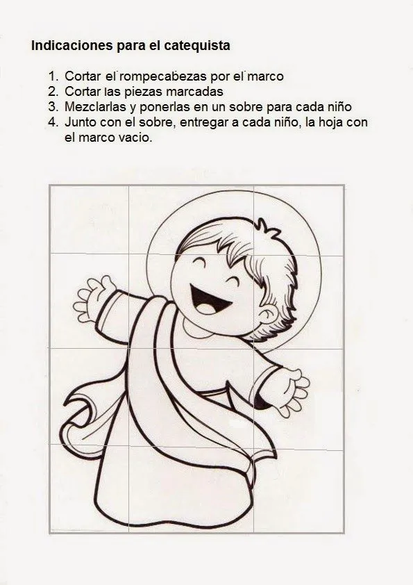 La Catequesis (El blog de Sandra): Recursos Catequesis Divino Niño Jesús - 20 de Julio La Catequesis (El blog de Sandra): Recursos Catequesis Divino Niño Jesús - 20 de Julio