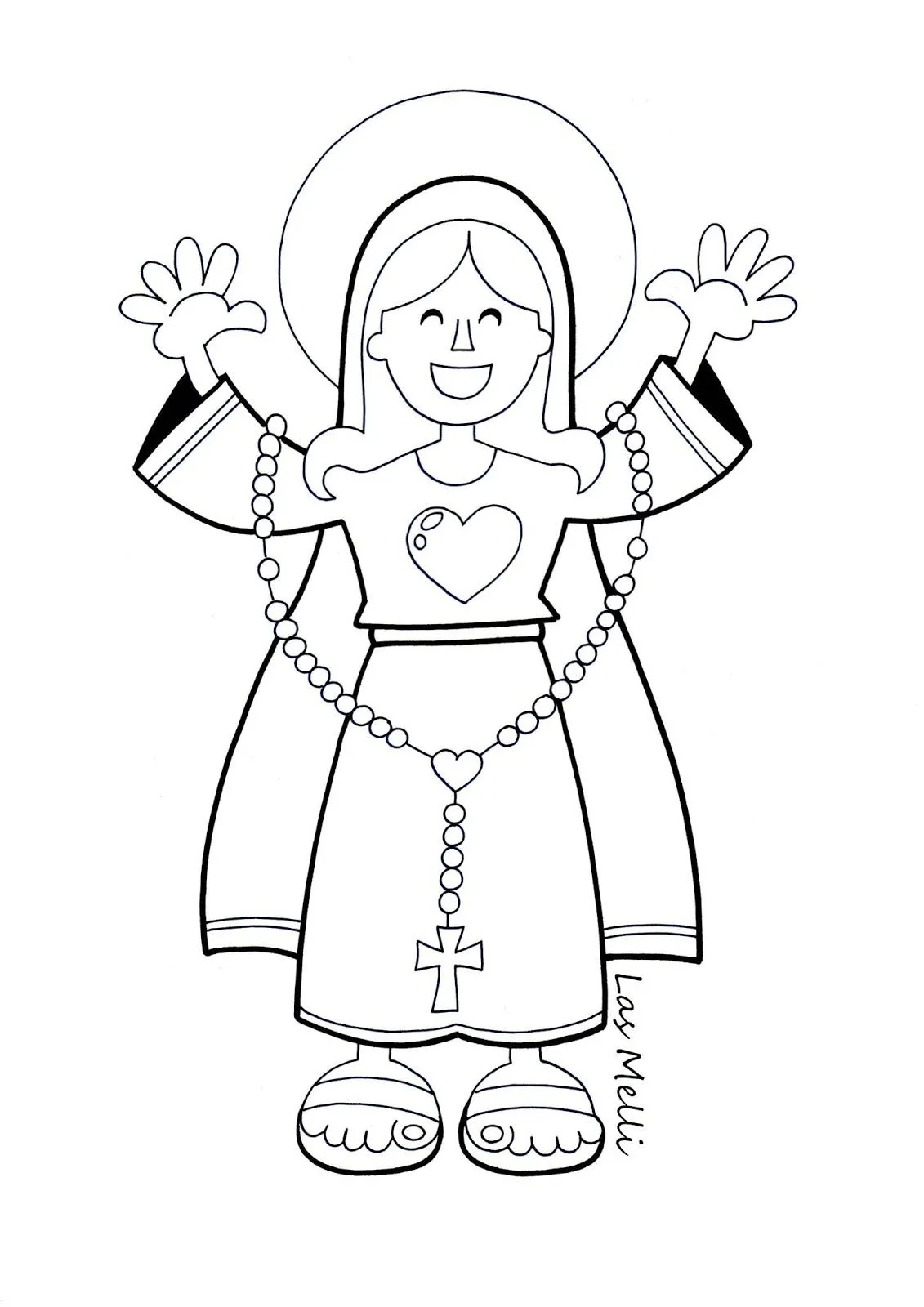 La Catequesis (El blog de Sandra): Recursos Catequesis Santo Rosario para Colorear - Mes de Octubre La Catequesis (El blog de Sandra): Recursos Catequesis Santo Rosario para Colorear - Mes de Octubre
