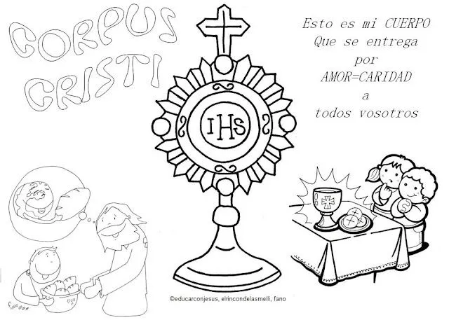 La Catequesis: Recursos Catequesis Corpus Christi