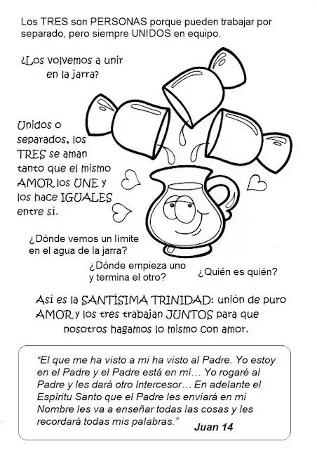 La Catequesis: Recursos Catequesis Santísima Trinidad La Catequesis: Recursos Catequesis Santísima Trinidad