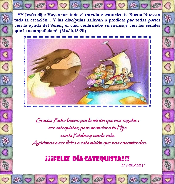Día del catequista - Imagui