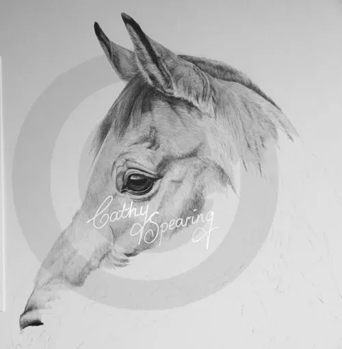 Cathy Spearing - Equestrian and animal artist.: Arab horse pencil ... Cathy Spearing - Equestrian and animal artist.: Arab horse pencil ...