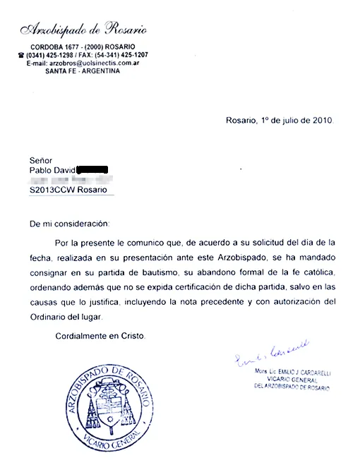 Catolicidad: TRÁMITE RÁPIDO PARA APOSTASÍAS PERO ENGORROSO O ...