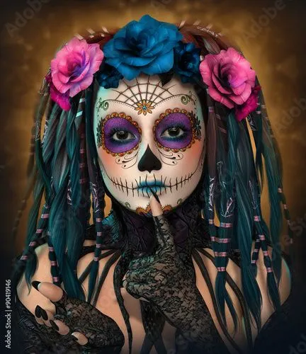 Catrina Girl, 3d CG" Fotos de archivo e imágenes libres de ...