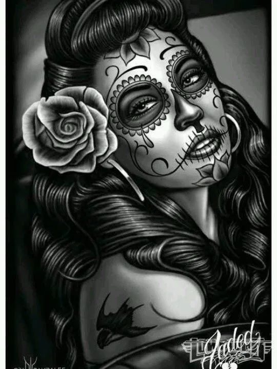 La Catrina 2 | Inspirações para fechar os braços!! | Pinterest ...