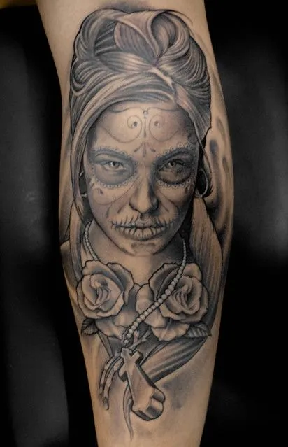 La catrina tatuaje - Imagui