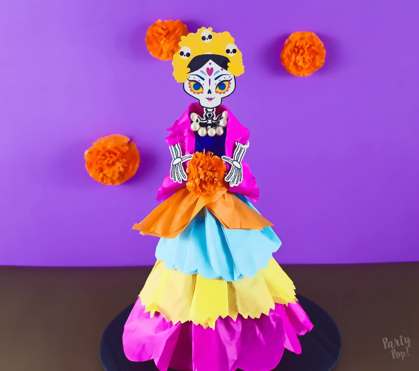 Como hacer una Catrina | PartyPop DIY