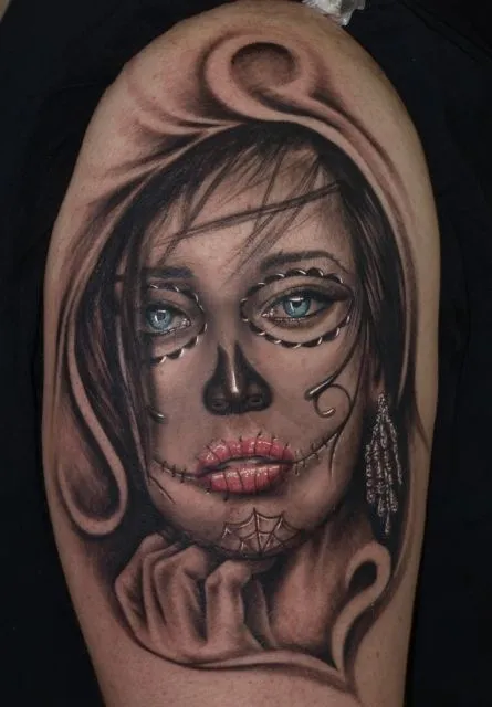 Tattoos zum Stichwort La Catrina | Tattoo-Bewertung.de | Lass ...