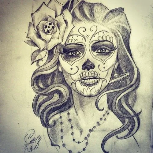 La catrina tattoo tumblr - Imagui