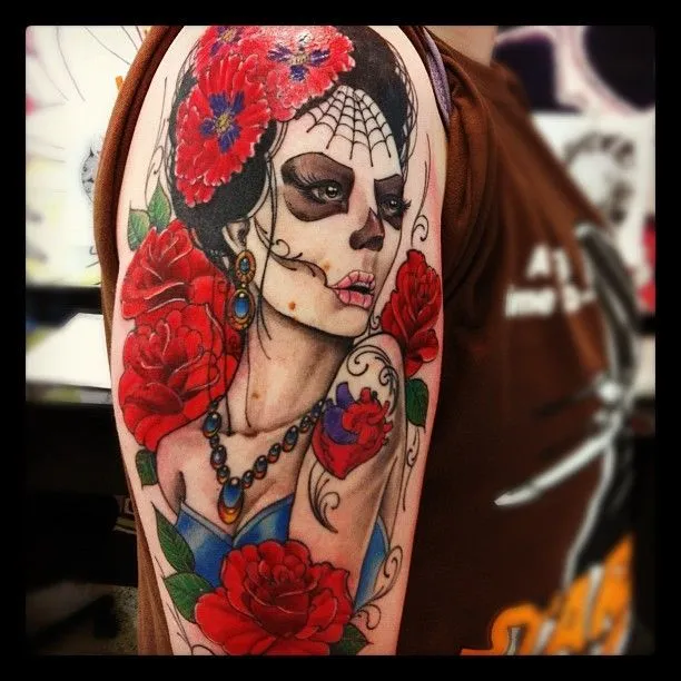 Catrina | Diseños para tatuajes | Pinterest