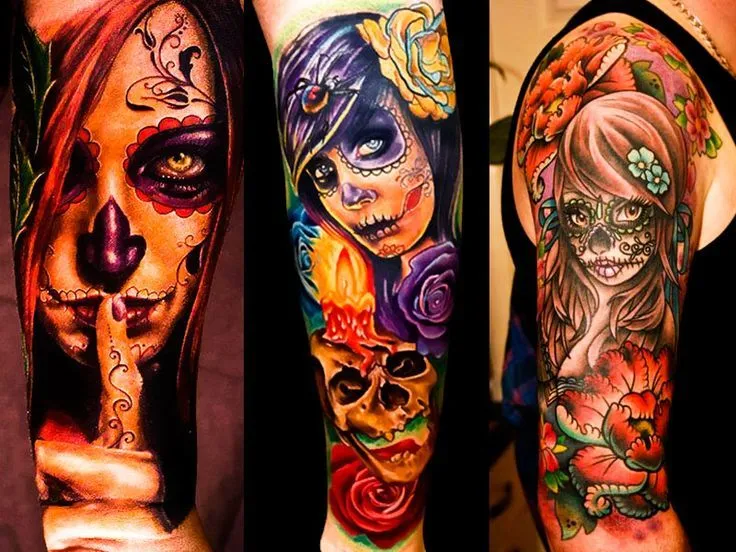 Catrinas | Patty Candy: TATUAGENS DE CATRINAS | Tatoos | Pinterest ...