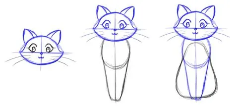 caturday: aprendé a dibujar un gatito!!! - Taringa!
