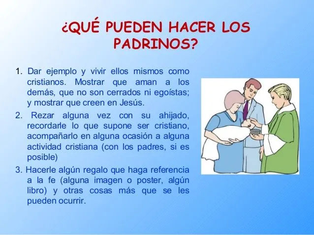 CdeA : Consultas & Respuestas: ¿Pueden haber dos padrinos o dos ...