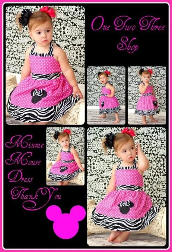 Cebra Boutique ropa Minnie Mouse Rosa pequeño encargo por amacim Cebra Boutique ropa Minnie Mouse Rosa pequeño encargo por amacim