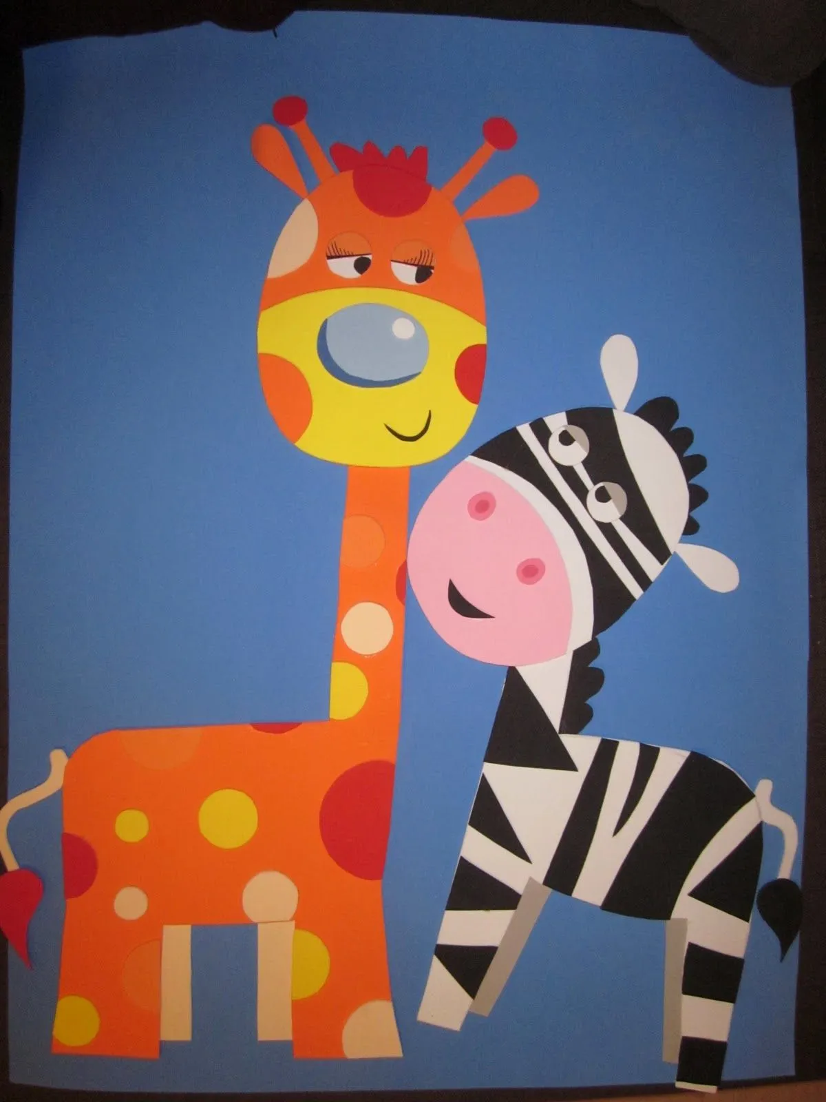 Goma eva, Cebra y Jirafa - LAS CREACIONES DE UZZA Goma eva, Cebra y Jirafa - LAS CREACIONES DE UZZA