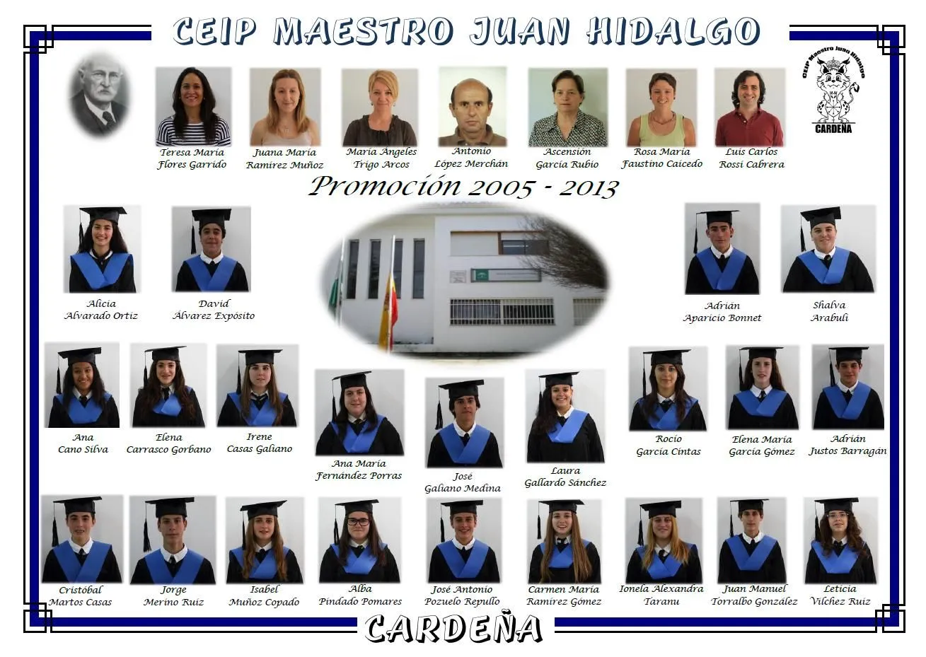 CEIP Maestro Juan Hidalgo: Orla de Graduación