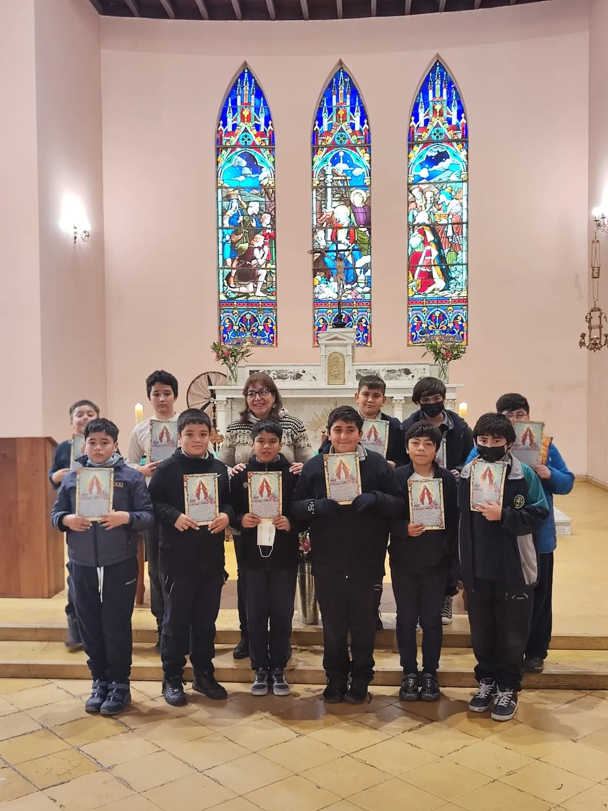 Celebración de Catequesis Familiar. Entrega del Padre Nuestro. - Colegio  Miguel Cruchaga Tocornal