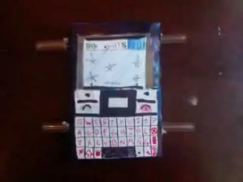 CELULARES DE CARTON X9 04 - YouTube