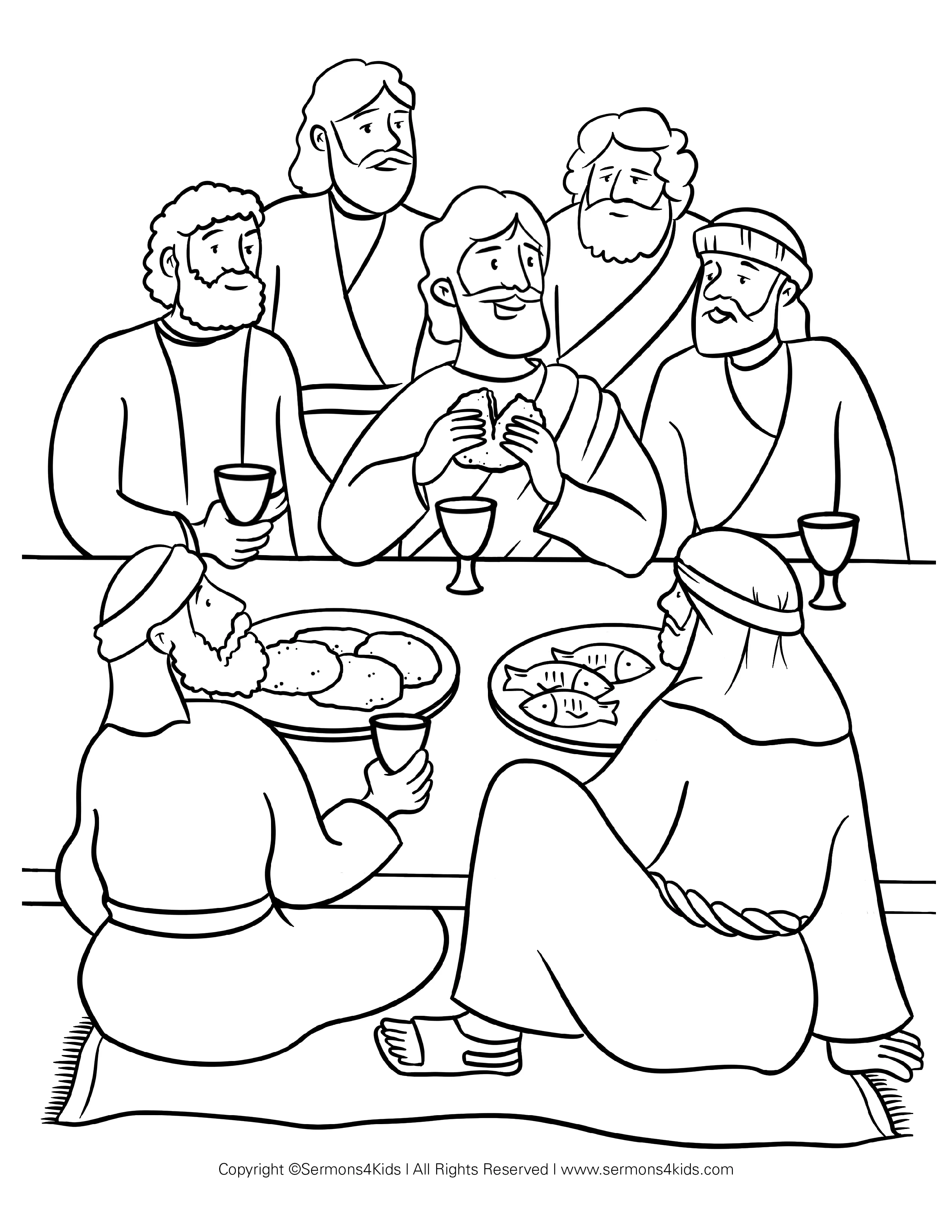 La Cena del Señor | Sermones para Niños del Sermons4Kids.com | Sermons... La Cena del Señor | Sermones para Niños del Sermons4Kids.com | Sermons...