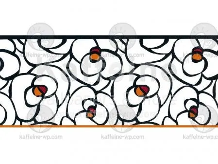 Cenefa adhesiva de flores - vinilos decorativos punto net Cenefa adhesiva de flores - vinilos decorativos punto net