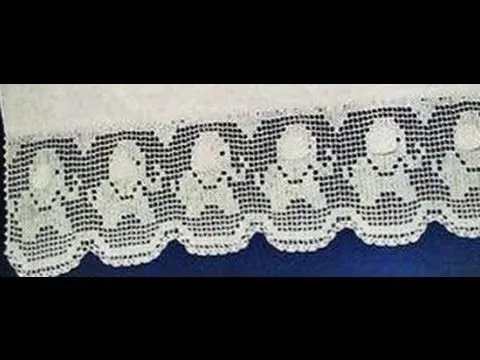 CENEFA DE ELEFANTES EN CROCHET #3 - YouTube