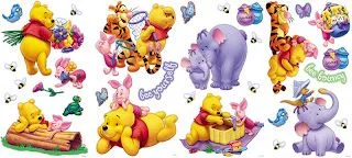 UNA CENEFA CON IMAGENES DE WINNIE