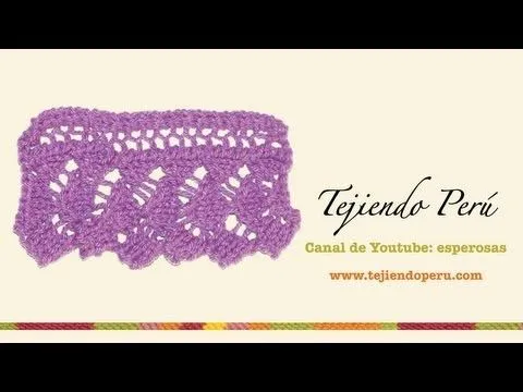 Cenefas para aplicar - Tejiendo Perú