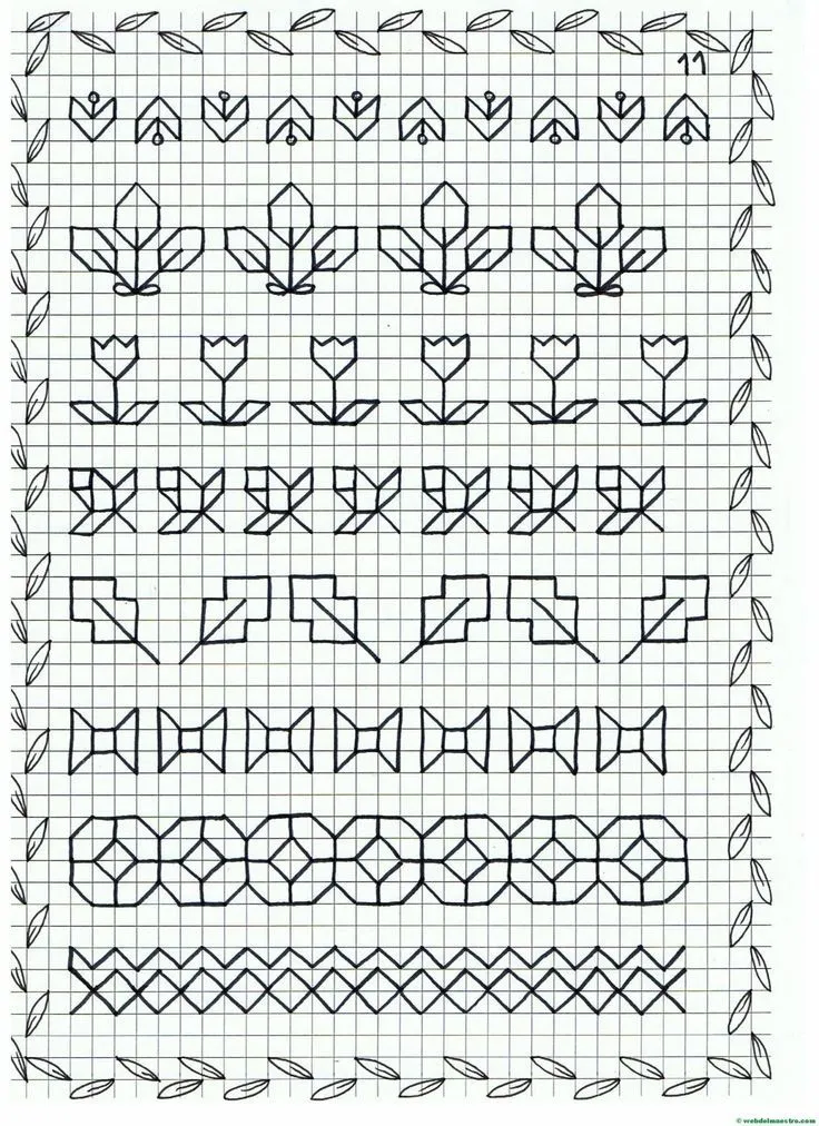 Cenefas - Dibujos En Cuadrícula Para Imprimir - Web Del | Dibujos en cuadricula, Cuadricula para dibujar, Adornos blackwork Cenefas - Dibujos En Cuadrícula Para Imprimir - Web Del | Dibujos en cuadricula, Cuadricula para dibujar, Adornos blackwork