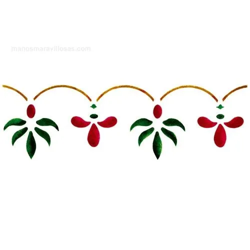 Cenefas flores para pintar | Pintura modelo, Arte con flores, Pinturas de arte popular Cenefas flores para pintar | Pintura modelo, Arte con flores, Pinturas de arte popular