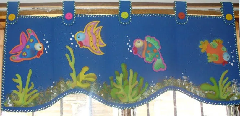 Decoraciones Gloria Marin: Cenefa Peces