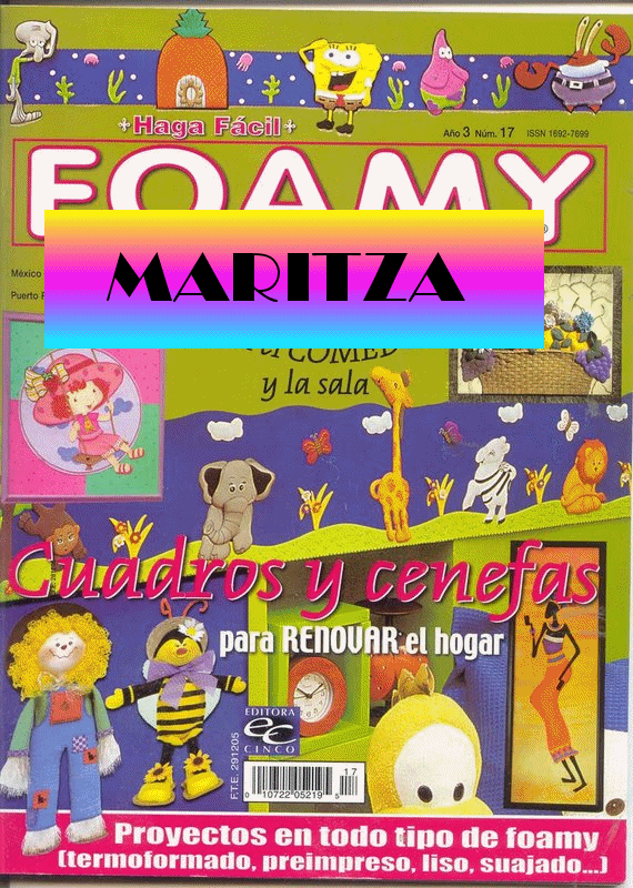 CREANDO EN FOAMY: cuadros y cenefas