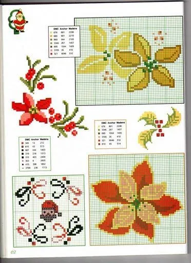 Cenefas en punto de cruz navideñas - Imagui Cenefas en punto de cruz navideñas - Imagui