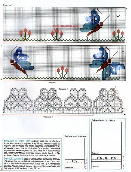 cenefas en punto cruz on Pinterest | Cross Stitch Borders, Cross ...