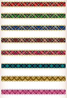 Cenefas vectoriales (Vector Fabric Edging) | Recursos 2D. Cenefas vectoriales (Vector Fabric Edging) | Recursos 2D.